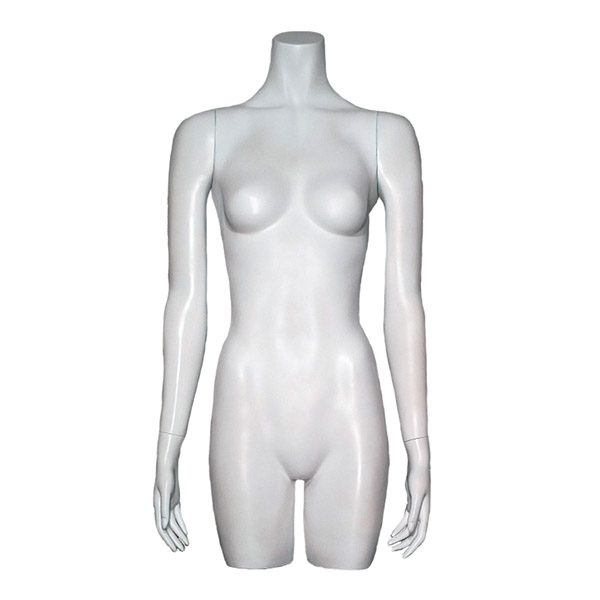 torso mujer brazos fibra de vidrio