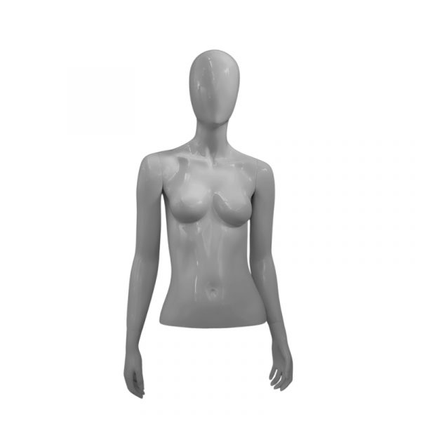 Busto de mujer con brazos y cabeza para exhibir ropa